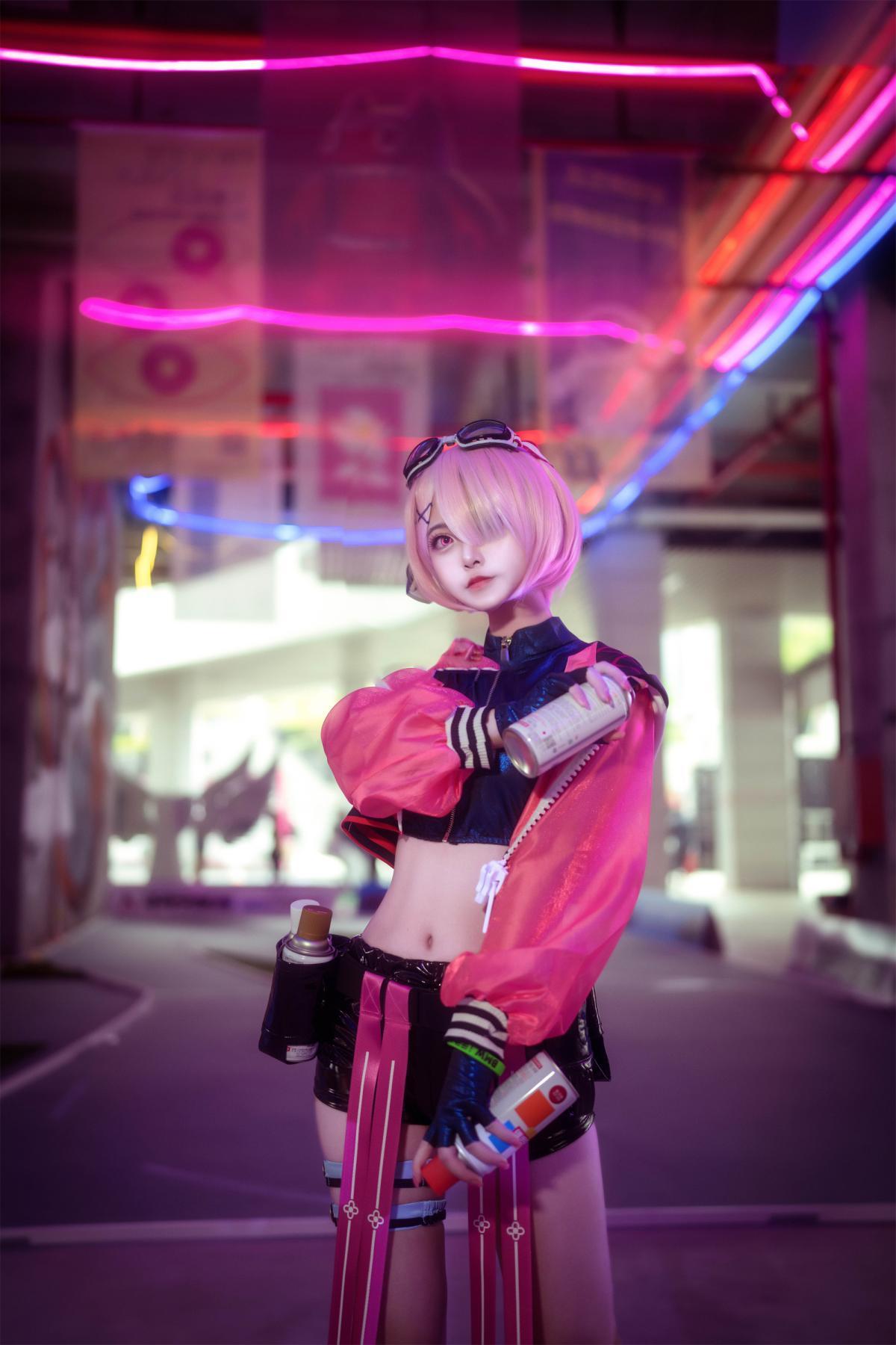 《re:从零开始的异世界生活》拉姆 cosplay