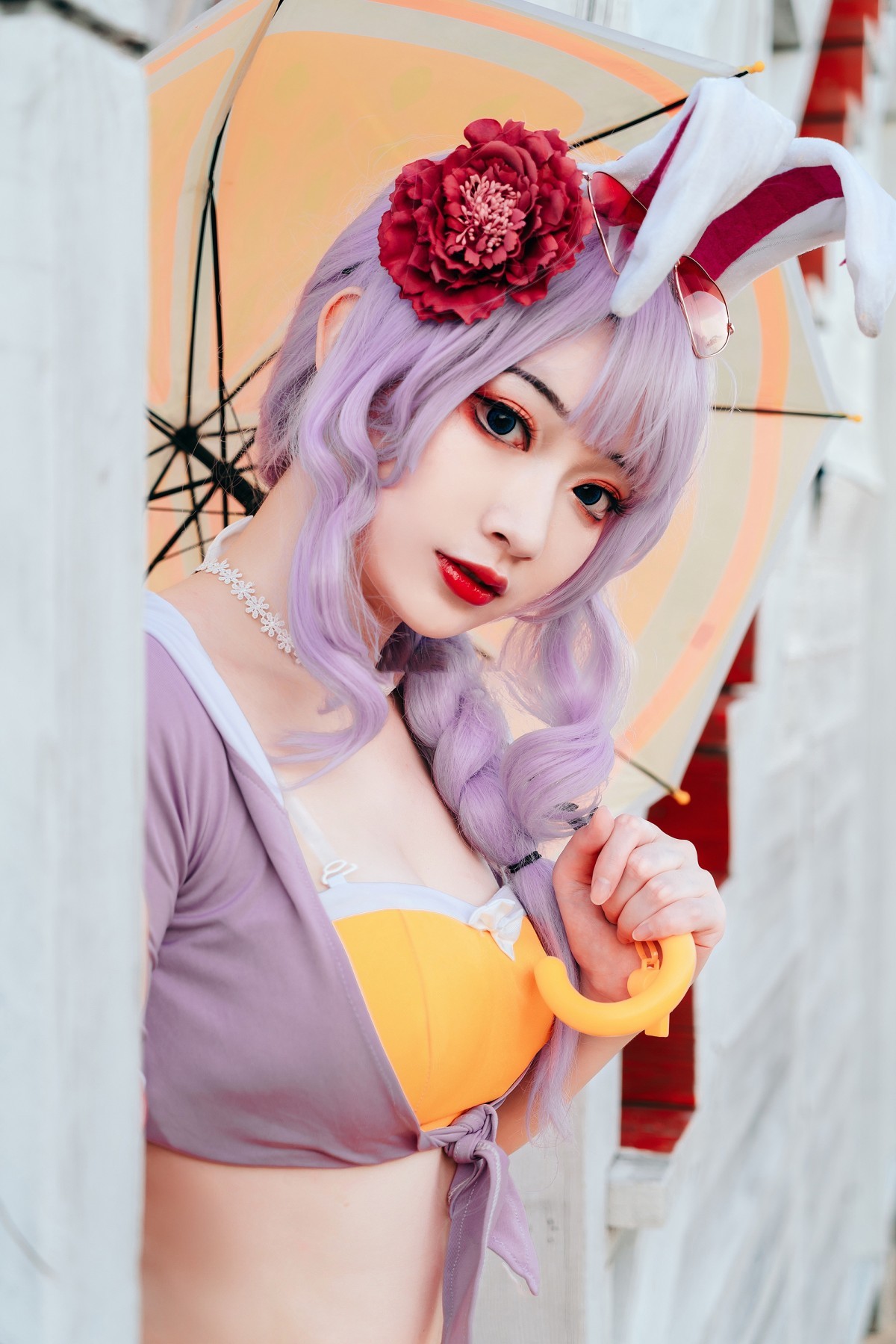 《王者荣耀》公孙离蜜橘之夏cosplay