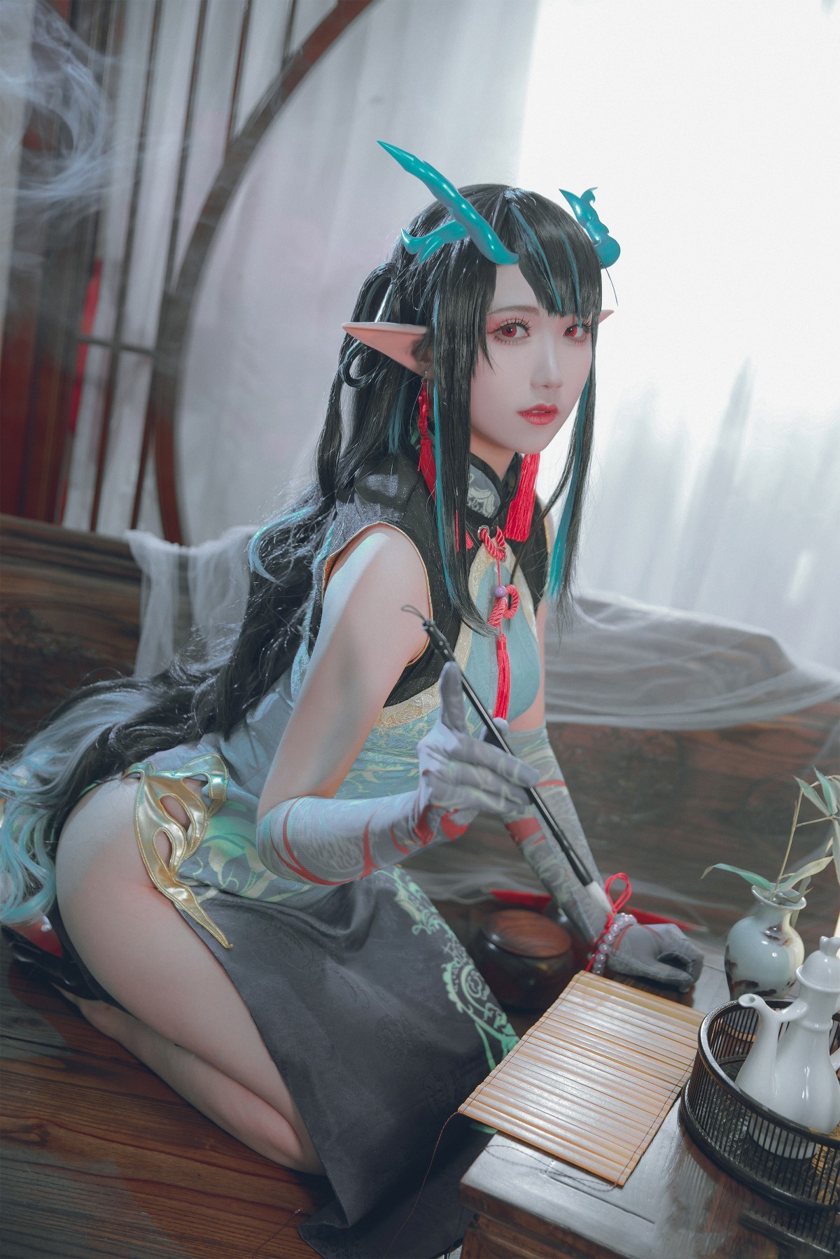《明日方舟》夕 • 染尘烟cosplay
