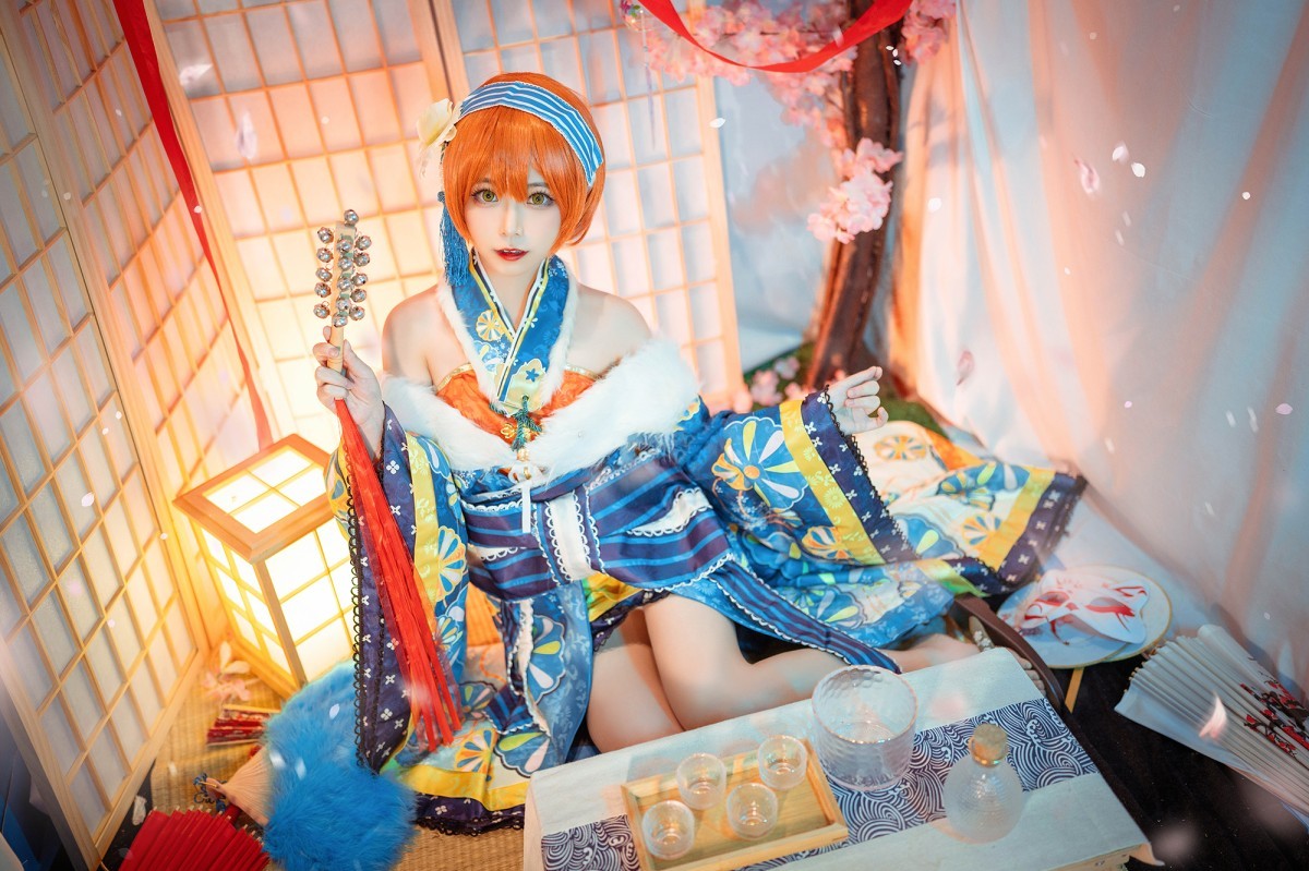 《LoveLive!》 ​星空凛正月和服觉醒 cosplay