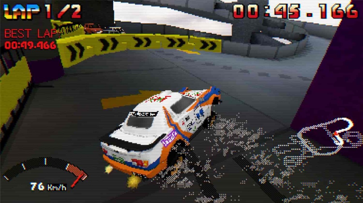 停车场拉力赛道/Parking Garage Rally Circuit