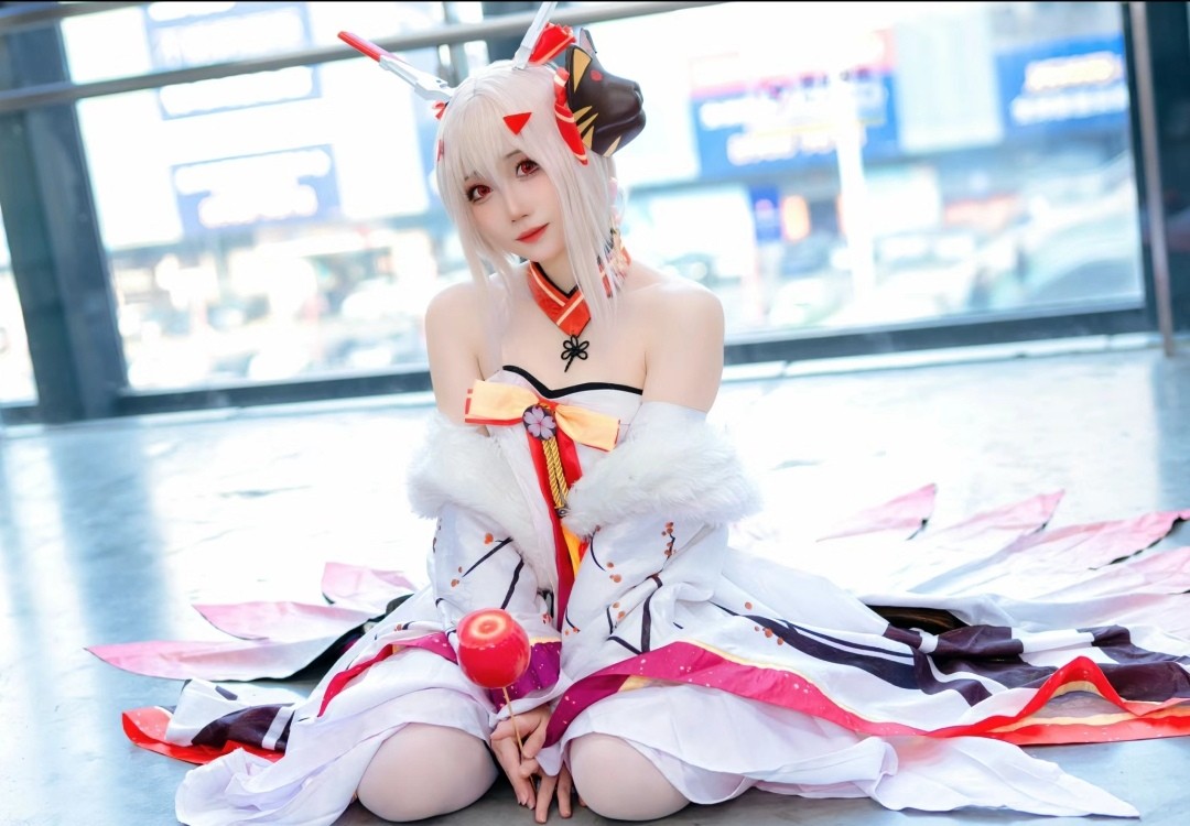 《碧蓝航线》绫波新年愿望cosplay